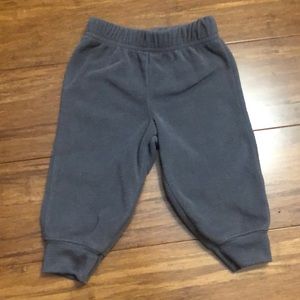 Carter’s dark grey fleece sweatpants